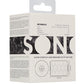 Shots Sono No. 92 Reversible Textured Masturbator - Transparent