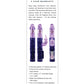 Selopa Rabbit Vibrator | Bunny Thrusting Vibrator | Purple G Spot Vibrator | 12-Function Clit Vibrator | Best Vibrator for Women