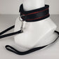 Spartacus Collar & Leash - Neoprene Red