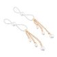Sex & Mischief Pearl Nipple Ties