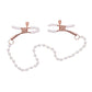 Sex & Mischief Peaches 'n CreaMe Pearl Nipple Clamps