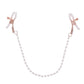Sex & Mischief Peaches 'n CreaMe Pearl Nipple Clamps