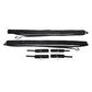 Sportsheets No Matter Where Adjustable Bondage Restraint System - Black