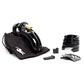 Curve 3 3/4" Curved Cock Cage & Lock Set  - Black