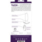VeDO Bump Plus Rechargeable Remote Control Anal Vibe - Deep Purple