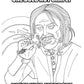 Wood Rocket The Lord of the Smoke Rings Coloring Book