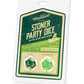Wood Rocket Stoner Party Dice Game - Green