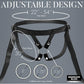 Bedroom Bliss Velvet Kiss Strap-On Harness