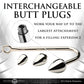 Master Series Anal Hook Trainer w/3 Plugs - Silver