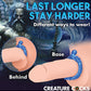 Creature Cocks Poseidon's Octo Silicone Cock Ring - Blue