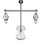 Master Series Tower of Pain Nipple Clamps - Silver