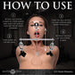 Master Series Tower of Pain Nipple Clamps - Silver