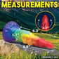 Creature Cocks Large Dildo | Unicorn Silicone Dildo | Rainbow Suction Cup Dildo
