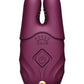 Zalo Nave Vibrating Nipple Clamps - Velvet Purple