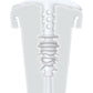 Zero Tolerance Sucking Good Rechargeable Vibrating Pump - White/Clear